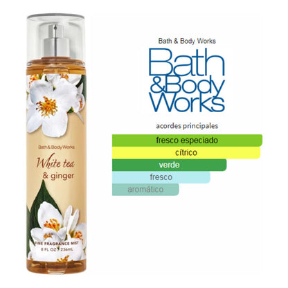 Bath & Body Works | Fragance Mist - White Tea & Ginger 236ml