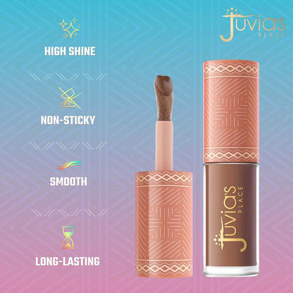 Juvia's | Lip Gloss - Nubian Earth - Vegano - 100% Original