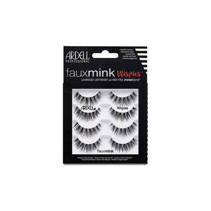 Pestañas Postizas Ardell 811 Faux Mink Wispies 4 Pares Faux Mink Wispies 10 Cm