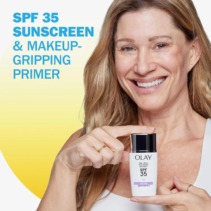 Olay Protector Solar Facial Prime & Protect Spf 35 40 Ml