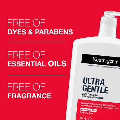 Neutrogena | Limpiador Diario Ultra Suave Con Provitamina B5