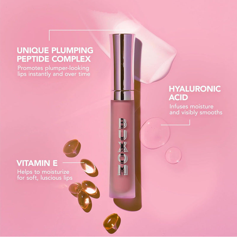Buxom | Full-on Plumping Lip Cream | Labial Voluminizador Bellini