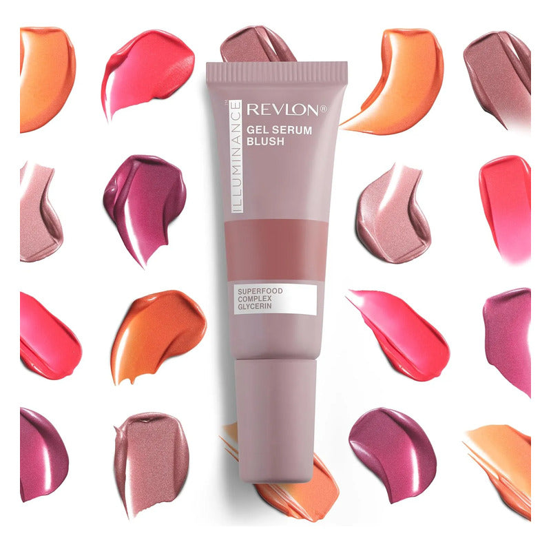 Revlon | Iluminance Gel Serum Blush | Rubor En Gel -11ml 130 Beaming Coral
