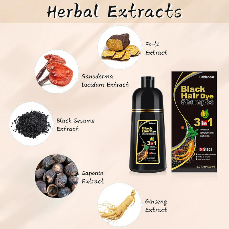 Meidu | Hair Dye Shampoo - Shampoo Con Tinte 500ml