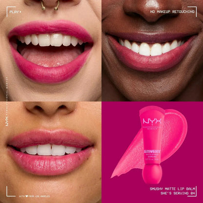 Nyx | Smushy Matte Lip Balm | Bálsamo Labial Matte