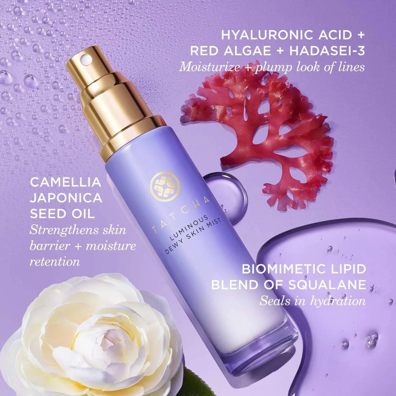 Tatcha | Luminous Dewy Skin Mist | Bruma Hidratante 40ml Todo Tipo De Piel Día/noche