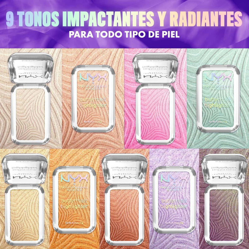 Buttermelt Highlighter Nyx Professional Makeup Iluminador 5g U Butta Werk
