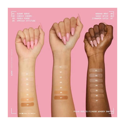 Nyx | Wonder Snatch Loose Setting Powder | Polvo Traslucido 01 Sugar Serve