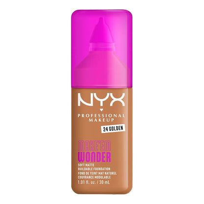 Base De Maquillaje Nyx Make Em Wonder Soft Matte 24 Golden