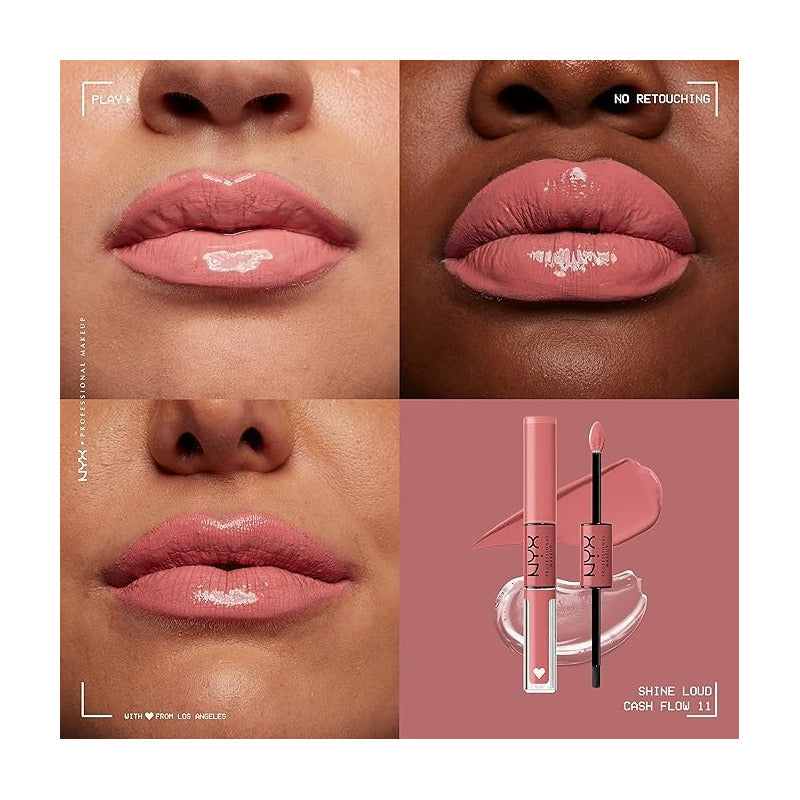 Nyx | Shine Loud | Labial Líquido + Gloss
