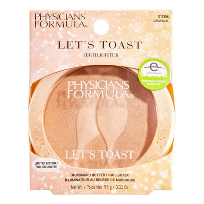 Physicians Formula | Lets Toast Highlighter | Iluminador 9g Champagne