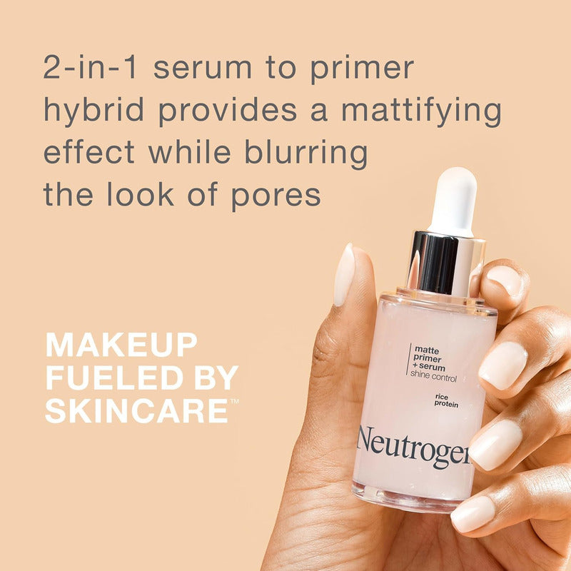 Neutrogena | Matte Primer + Serum | Prebase Matificante Shine Control