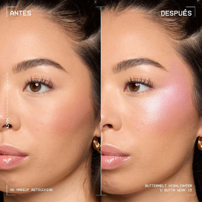 Buttermelt Highlighter Nyx Professional Makeup Iluminador 5g U Butta Werk