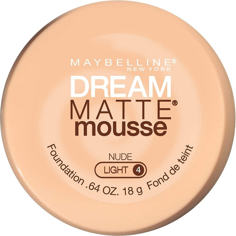 Maybelline | Dream Matte Mousse - Base De Maquillaje - 18g