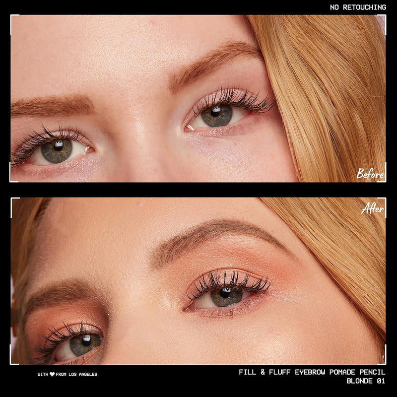 Nyx | Fill & Fluff | Lapiz De Ceja Con Cepillo Blonde