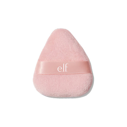 Elf | Halo Glow Powder Puff | Esponja Aplicadora De Polvo. Rosa Pálido Grande