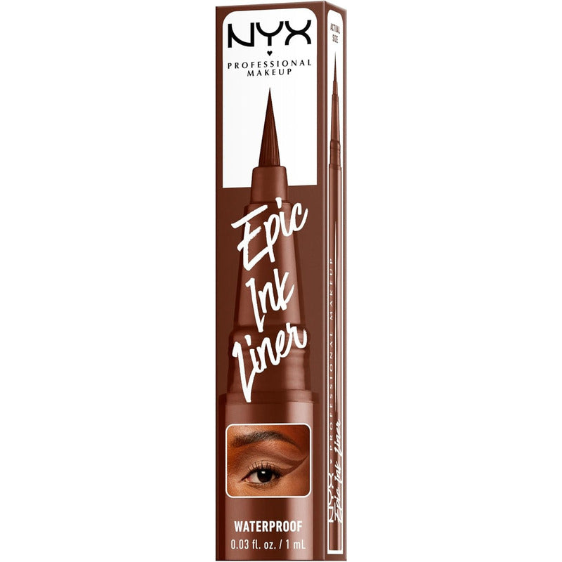 Nyx | Epic Ink Liner Waterproof - Delineador De Ojos - 1ml
