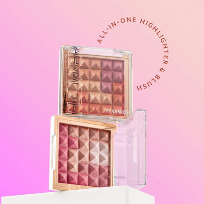 Flower Beauty |  Pyramids Cheek Color | Rubor 7g
