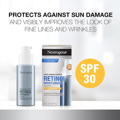 Neutrogena | Retinol Moisturizer | Humectante+retinol Spf 30 Todo Tipo De Piel Día