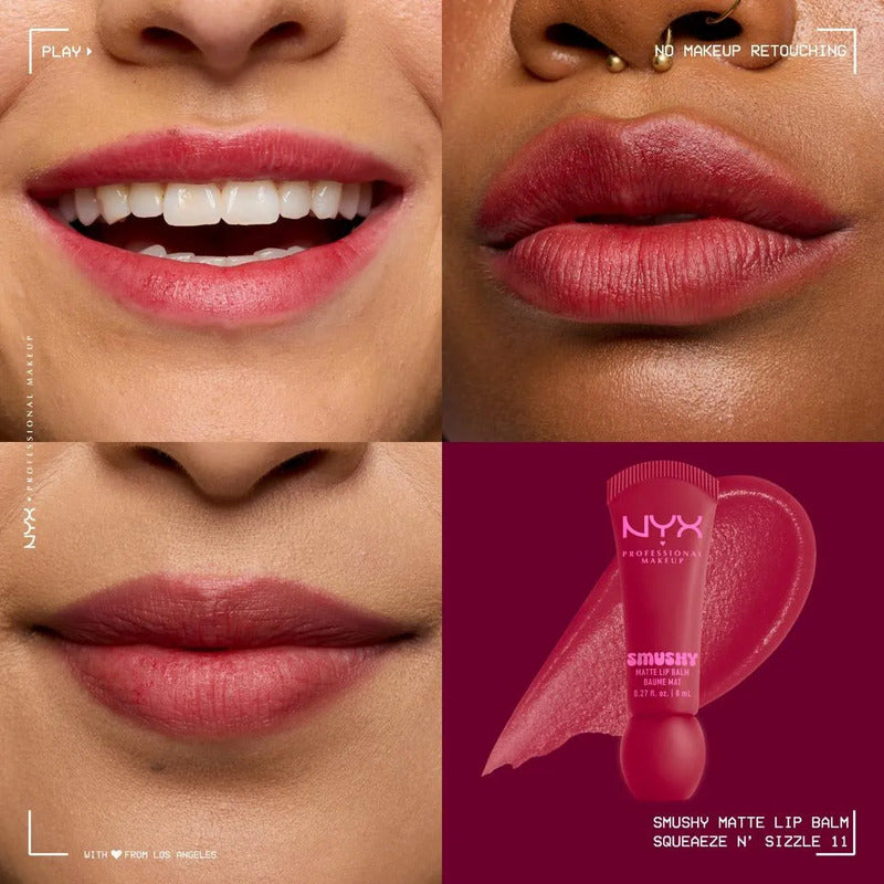 Nyx | Smushy Matte Lip Balm | Bálsamo Labial Matte