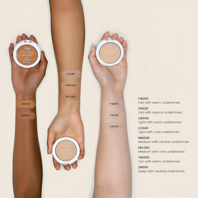 Joah | Polvo Compacto Cashmere 16h Con Skincare