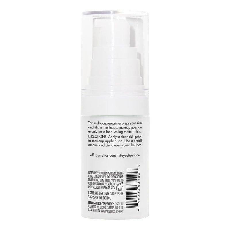 Elf | Face Primer Mineral Infused | Velvet Finish 14ml Clear 01