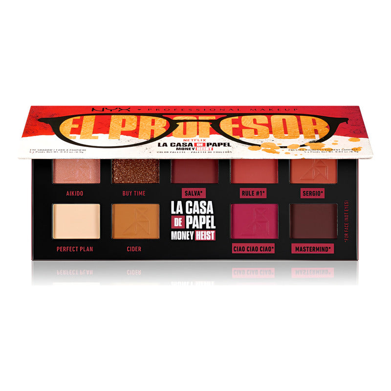 Nyx | Color Palette La Casa De Papel | Paleta De Sombras Money Heist