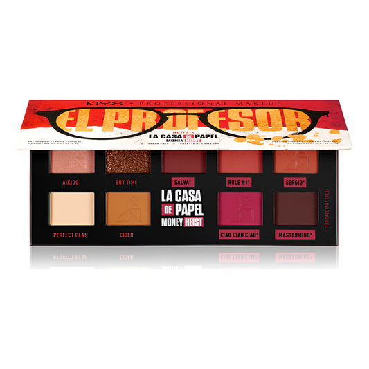 Nyx | Color Palette La Casa De Papel | Paleta De Sombras Money Heist