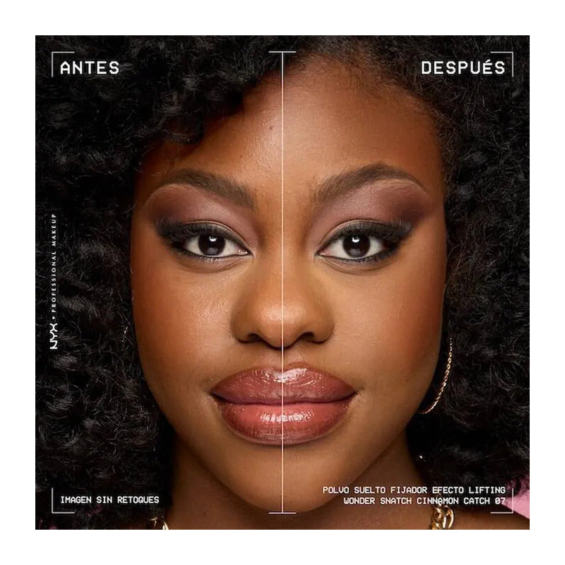Nyx | Wonder Snatch Loose Setting Powder | Polvo Traslucido 07 Cinnamon Catch