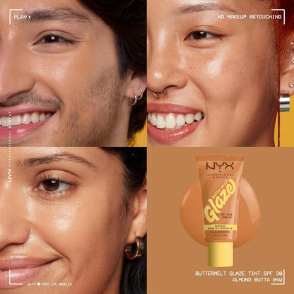 Base De Maquillaje Buttermelt Glaze Nyx Professional Makeup 04 Almond Butta