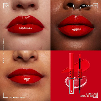 Nyx | Shine Loud | Labial Líquido + Gloss