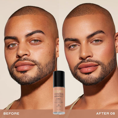 Milani | Conceal + Perfect 2 En 1  | Base De Maquillaje