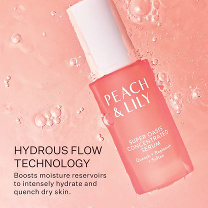 Peach & Lily | Super Oasis Concentrated Serum Facial- 30ml Todo Tipo De Piel Día/noche