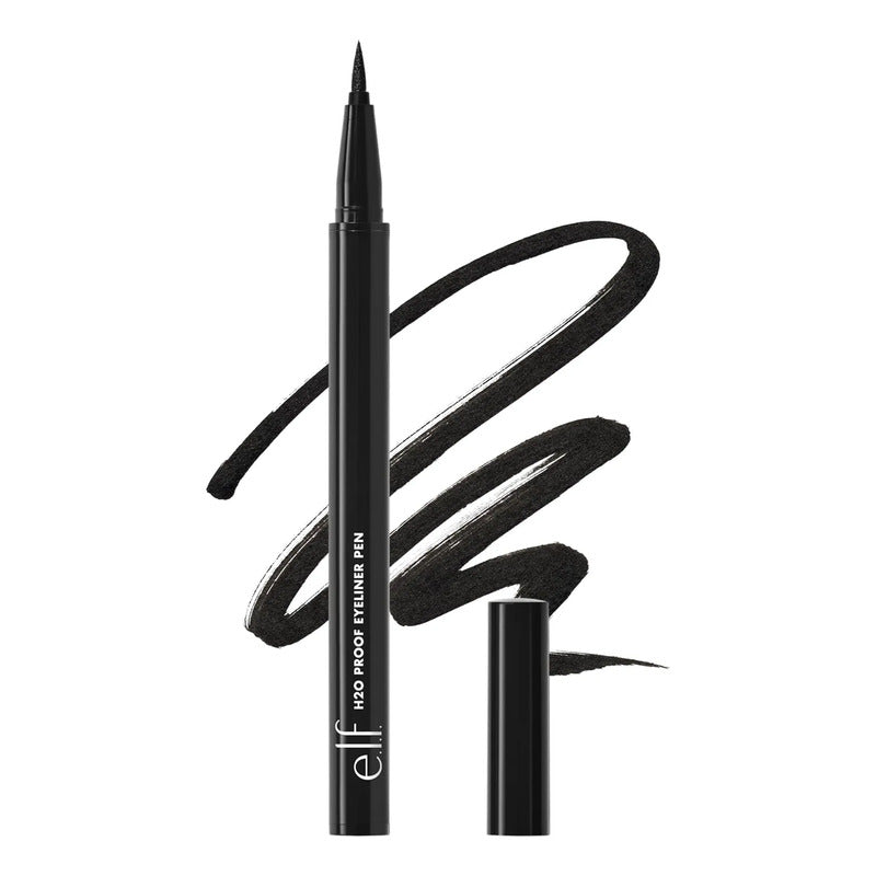 E.l.f. Cosmetics H2o Proof Eyeliner Pen, Delineador Ojos Negro