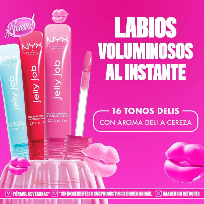 Brillo Labial Nyx Jelly Job Jelly Squeeze