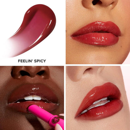 Too Faced | Lip Injection Extreme Plumping Clicks | Gloss Feelin´ Spicy