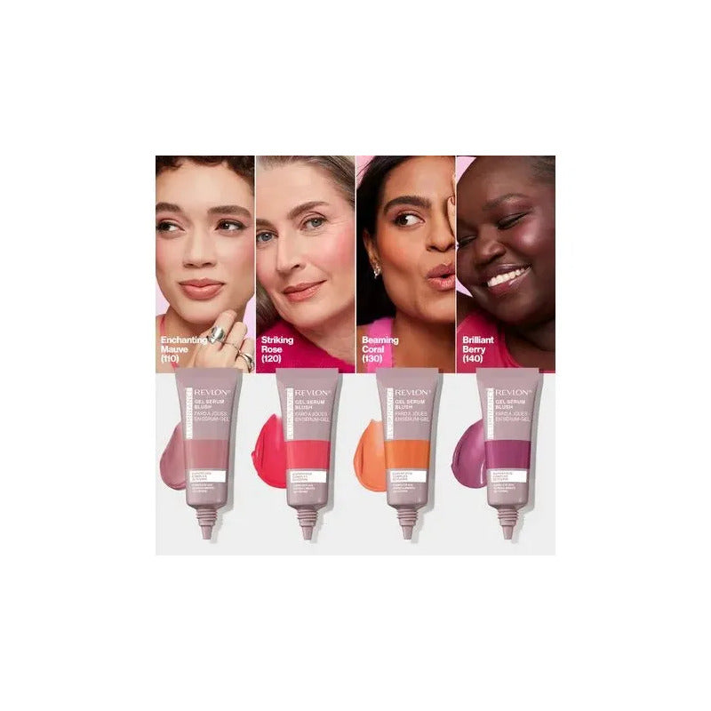 Revlon | Iluminance Gel Serum Blush | Rubor En Gel -11ml 110 Enchanting Mauve