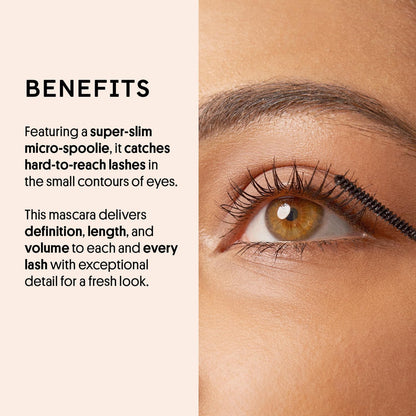 Winky Lux | Mascara Pestañas | Detail Oriented | Vegan Type A Black