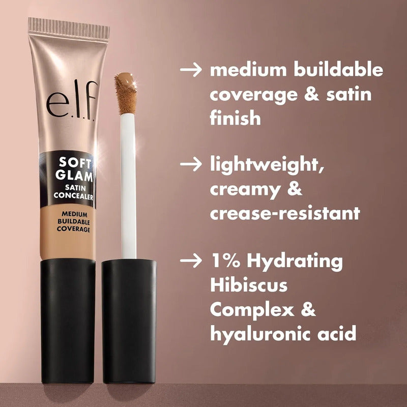 E.l.f. Softglam Corrector Satin Cremoso Ligero 30 Medium Warm