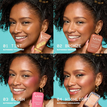 Nyx Iluminador Barra Buttermelt Highlighter 10g Buttermelt Highltr Bright And Butta
