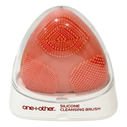 One + Other | Silicone Cleansing Brush | Cepillo Facial Coral