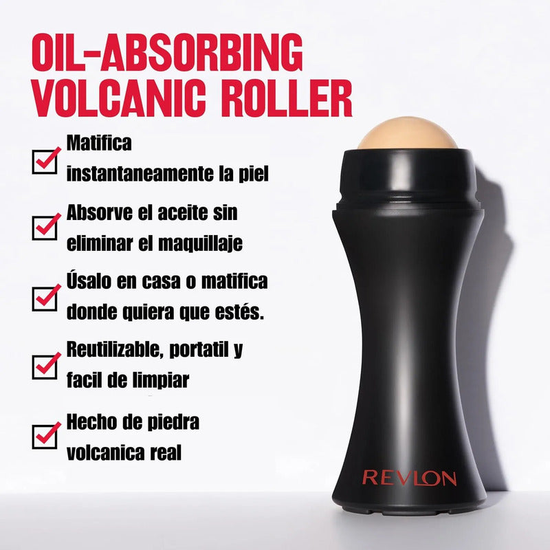 Revlon | Oil Absorbing Roller | Rodillo Absorvedor De Grasa Grasa Día/noche