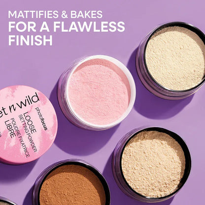 Wet N Wild | Loose Setting Powder | Polvo Traslucido Banana