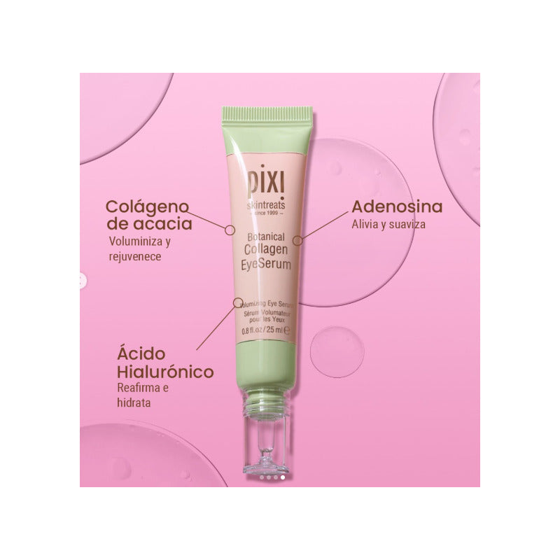 Pixi | Botanical Collagen Eye Serum | Contorno De Ojos 25ml Todo Tipo De Piel Día/noche