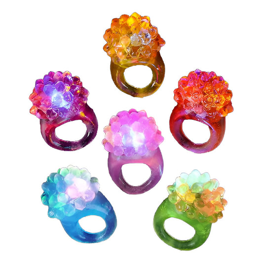 Anillo Luz Led De Colores - 2 Pz Blanco