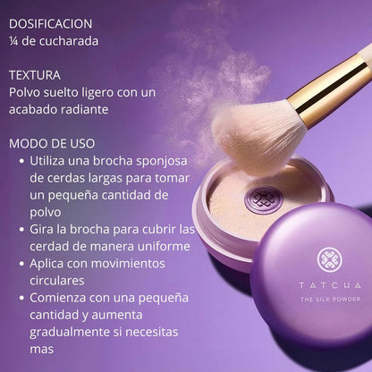 Tatcha | The Silky Powder | Polvo Traslucido -7g Traslúcido
