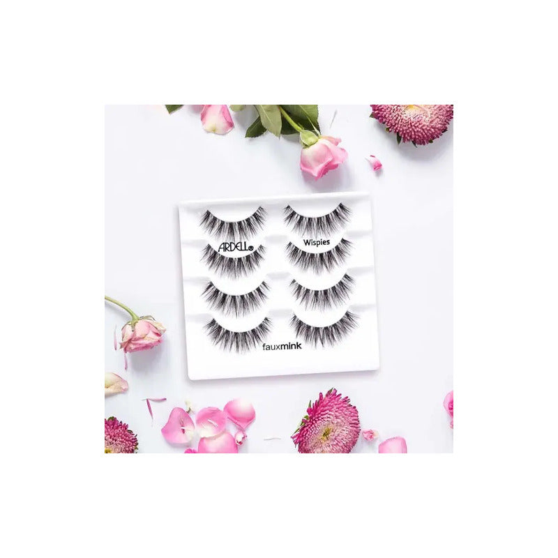 Pestañas Postizas Ardell 811 Faux Mink Wispies 4 Pares Faux Mink Wispies 10 Cm