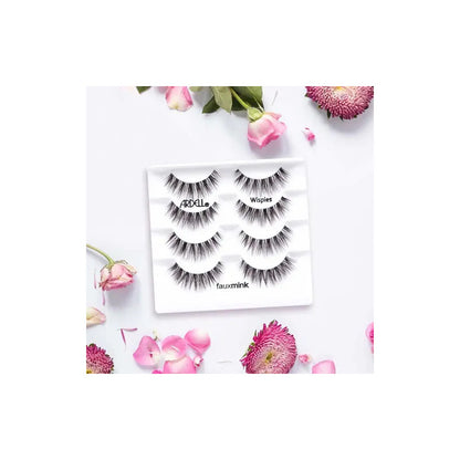 Pestañas Postizas Ardell 811 Faux Mink Wispies 4 Pares Faux Mink Wispies 10 Cm