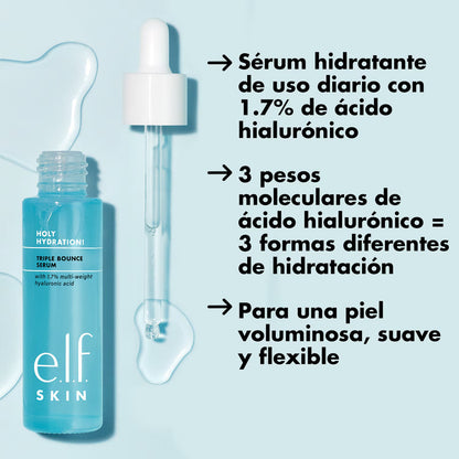 Elf | Holy Hydration Triple Bounce Serum | Suero Hidratante Todo Tipo De Piel Día/noche
