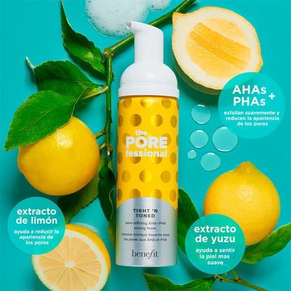 The Pore Fessional | Tight N Toned | Tonico Facial 133ml Grasa Día/noche